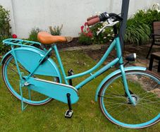 Altec Dutch 28 inch Omafiets Ocean Green