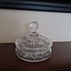 crystal dish