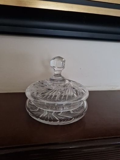 crystal dish