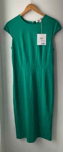Diane Von Furstenberg Hadlie Evergeen dress size 8 New with tags
