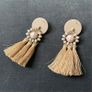 H&M Powder Tassel Earrings! Image 4