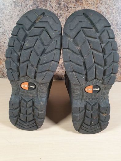 STERLING Waterproof steel toe cap work boots Size UK 5 EU 38 women boys junior work wear foot wear
