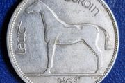 Ireland 1930 Silver Half Crown coin
