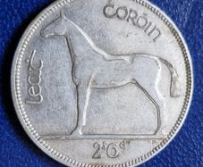 Ireland 1930 Silver Half Crown coin