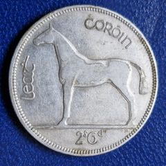 Ireland 1930 Silver Half Crown coin