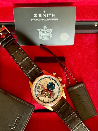 Zenith El Primero Chronomaster  Rolling Stones Limited Edition of 100 Worldwide 18.2041.4061/77.C494