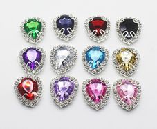 Crystal Button Embellishments