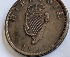 1805 Irish Halfpenny