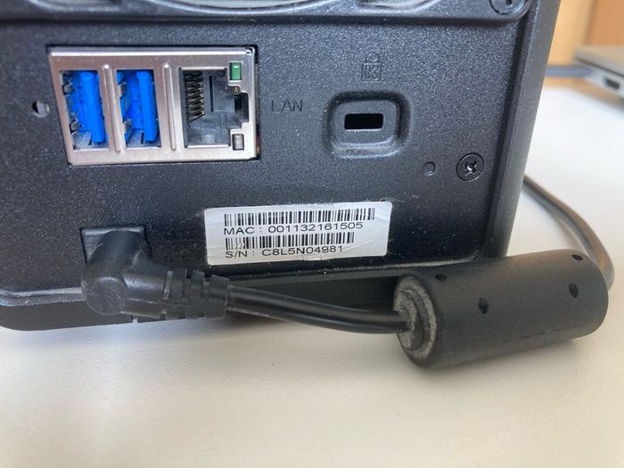 Synology DS213 Storage