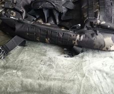 Multipurpose, camouflage range bag