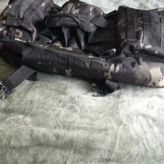 Multipurpose, camouflage range bag