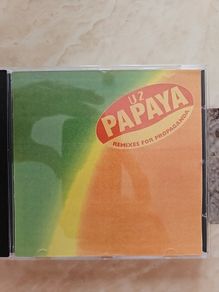 U2  CDr - Papaya (Remixes For Propaganda)