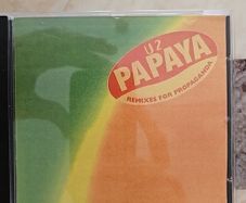 U2  CDr - Papaya (Remixes For Propaganda)