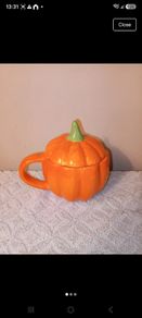 Halloween mug with lid