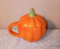 Halloween mug with lid