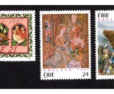 1987 Ireland Christmas Commemorative Stamps Mint Never Hinged (MNH)