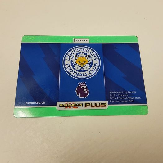 Chemistry Green - Leicester  121/199 Panini Epl 2024-2025. Adrenalyn Xl Plus
