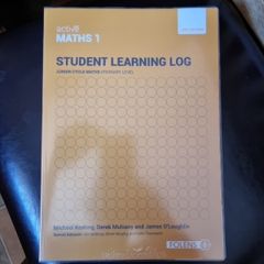 active math's 1 student learning log junior cycle math ordinary level