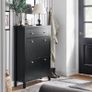 Shoe Cabinet Shoe Chest of Drawers grey elegant style Image 4