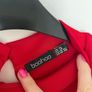 Boohoo Red Dress size UK 14 Image 5
