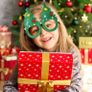 Christmas Glasses to Wear, 6 Pieces Christmas Glitter Party Glasses Fancy Dress Costume Decoration for Kids Adults (FREE POSTAGE) Image 2