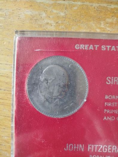 Coin Set JFK and Winston Churchill
