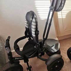 QPlay Premium 6-in-1 Trike Black