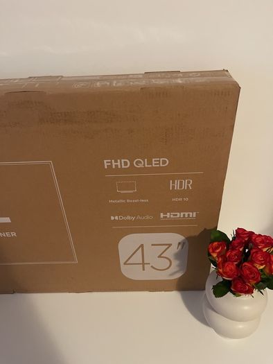 Tcl 43" 2k Qled Tv 43v5c