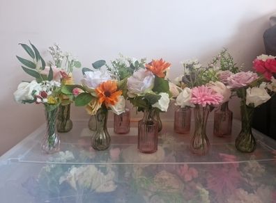 wedding flower vases