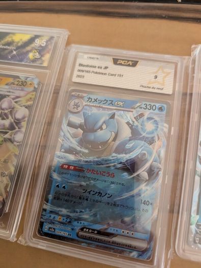 Graded pokemon cards