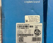 Two Xylem Lowara 10 bar Central Heating Pumps, 6 m Head 1-1/2 in G