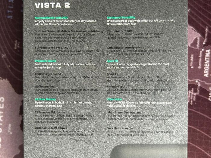 Jaybird Vista 2 wireless earbuds