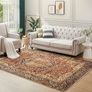 Rugs for Bedroom Living Room Large 160x230 cm  Traditional Area Rugs Majestic Cashmere Style - Soft Short Pile Vintage Rug - Carpet for Dining Room Easy To Clean Image 6