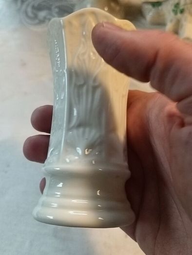 5 PCS Vintage Belleek Pottery
