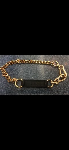 Versace versus key ring gold chain