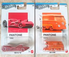 2x Hot Wheels Silver Series Pantone: Twin Mill III + Volkswagen Kool Kombi JKY47 New