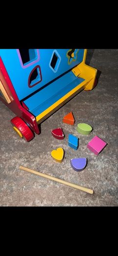 Wooden Walker Cube