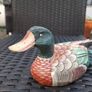 Vintage Hand-carved and Painted Wooden Duck Image 3