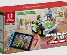 Nintendo Switch Mario Kart Live Home Circuit Luigi Set UNUSED