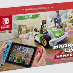 Nintendo Switch Mario Kart Live Home Circuit Luigi Set UNUSED