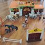 Toy stables with horses and other accessories in perfect condition collection only Dundrum Image 3