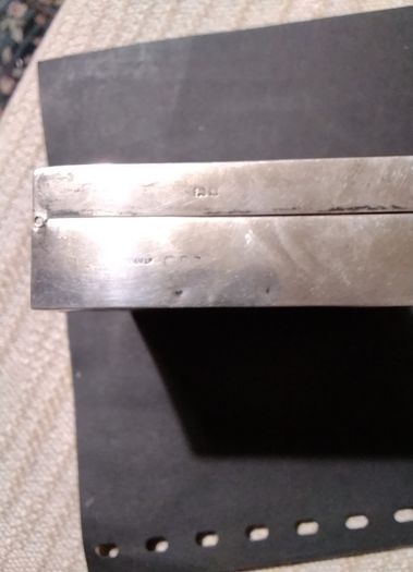 Silver   Box  Hallmarked