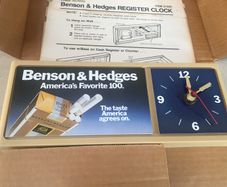 Benson & Hedges Clock