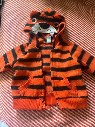 Baby halloween tiger hoodie