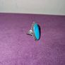 Vintage Sterling silver and turquoise ring Image 2