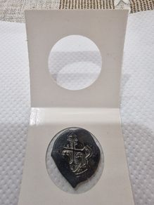 spanish silver reale hammered  coin cob