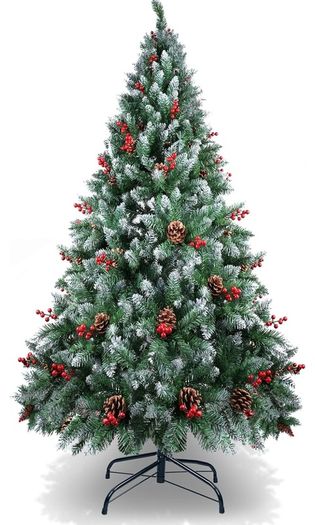 Luxury 5 foot christmas tree. New and boxed