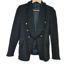ZARA tweed blazer