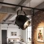 Large old studio light with variable distance from lens. Image 2