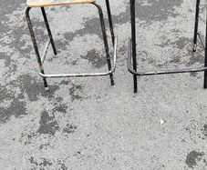 Two School Stools